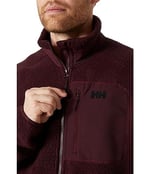 Helly Hansen Panorama Pile Block Jacket Erkek Bordo Polar HHA.49460.HHA.658