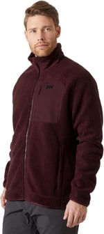 Helly Hansen Panorama Pile Block Jacket Erkek Bordo Polar HHA.49460.HHA.658