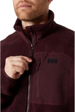 Helly Hansen Panorama Pile Block Jacket Erkek Bordo Polar HHA.49460.HHA.658