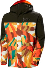 Helly-Hansen ULLR D Shell Grafik Ceket - Erkek Su Geçirmez, Nefes Alabilir Kayak Ceketi ve Ayarlanabilir Kapüşon