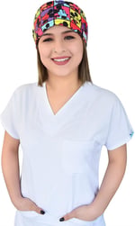Hemşir, Hemşire Bonesi, Doktor Bonesi ve Cerrahi Bone ,Kareli Mickey Bone