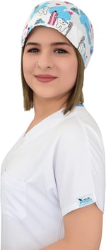 Hemşir, Hemşire Bonesi, Doktor Bonesi ve Cerrahi Bone ,Beyaz Diş Bone