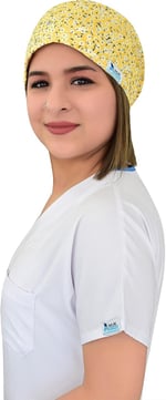 Hemşir, Hemşire Bonesi, Doktor Bonesi ve Cerrahi Bone ,Sarı Papatya Bone
