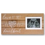 Hendson Yeni Anne Hediyeleri | Hamilelik Duyurusu Hediye fikirleri Bebek Odası Dekoru | Annenin Olmasını Beklemek için Cinsiyet Açıklaması Bebek Partisi | Sonogram Ultrason Resim Çerçevesi | İlk Kalp 