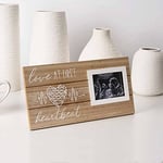 Hendson Yeni Anne Hediyeleri | Hamilelik Duyurusu Hediye fikirleri Bebek Odası Dekoru | Annenin Olmasını Beklemek için Cinsiyet Açıklaması Bebek Partisi | Sonogram Ultrason Resim Çerçevesi | İlk Kalp 