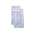 Hepsine Rakip 6 lı El Cep Yaka Kumaş Mendil 36x36 Cm 100 Pamuklu TM Beyaz