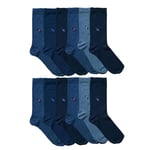 Hepsine Rakip Ekonomik Erkek Uzun Soket Çorap Rejenere Pamuklu 12 li Paket Standart Karışık