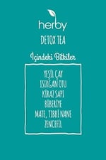 Herby Detox Tea Detoks Bitki Çayı 3'lü Paket