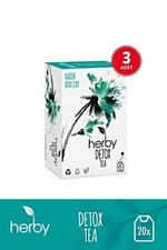 Herby Detox Tea Detoks Bitki Çayı 3'lü Paket