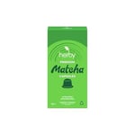 Herby Premium Matcha Kapsül - Nespresso Uyumlu, Sade, 10'lu Paket