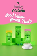 Herby Premium Matcha Kapsül - Nespresso Uyumlu, Sade, 10'lu Paket