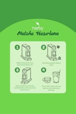Herby Premium Matcha Kapsül - Nespresso Uyumlu, Sade, 10'lu Paket