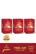 Herby Yeşil Çay Çilek ve Lime 3'lü paket