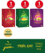 Herby Yeşil Çay Deneme Paketi X 3 Adet