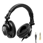 Hercules HDP DJ60 – 40 mm Sürücülere ve Rahat Kulak Üstü Tasarıma Sahip Yüksek Performanslı DJ Kulaklıkları - Seçenekler: HDP DJ45, HDP DJ60