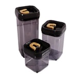 Herevin 161201-834 Saklama Kabı-3'lü Set