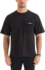 Heritage Erkek Siyah Outdoor T-Shirt CS0376-010