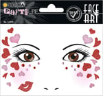 Herma Face Art Decor Yuz Susleme Etiketi Ask