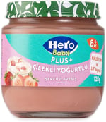 Hero Baby Plus Çilekli Yoğurtlu Kavanoz Mama