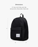 Herschel Classic Backpack Sırt Çantası unisex-yetişkin