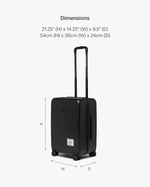 Herschel Heritage™ Hardshell El Bagajı - Orta Boy Tekerlekli Bavul - Darbelere Karşı Dayanıklı Kabin Valizi