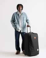 Herschel Heritage Softshell Büyük El Bagajı Kabin Boy Valiz Gri