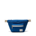 herschel Pop Quiz Bel Çantası 11406-06287-os, True Blue/White Stitch, Tek Ebat