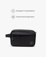 Herschel Supply Co. Herschel Bölüm Seyahat Seti, Siyah Tonal, Siyah Ton, Herschel Bölüm Seyahat Seti