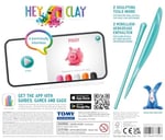 HEY CLAY Hayvanlar Seti - Hava ile Kuruyan 15 Kutu Kil Seti ve Şekillendirme Aletleri ile Eğlenceli ve Etkileşimli Talimatlar Uygulaması