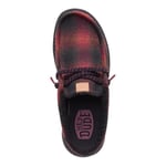 HEYDUDE Erkek Wally Slip Rahat Ekose Slip-On
