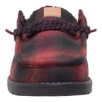 HEYDUDE Erkek Wally Slip Rahat Ekose Slip-On