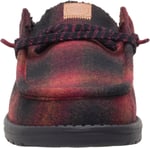 HEYDUDE Erkek Wally Slip Rahat Ekose Slip-On