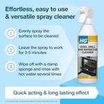 HG Fırın, ızgara ve ızgara için temizleme spreyi, yanmış gıdaları ve yanmış yağları hızla giderir, mutfak ve dış mekan için (500 ml) – 138050106