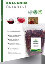 Hibiskus Çayı - Nar Çiçeği - Bamya Çiçeği - Hibiscus Tea Whole 50g
