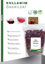 Hibiskus Çayı - Nar Çiçeği - Bamya Çiçeği - Hibiscus Tea Whole 50g