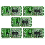 HiLetgo 5 adet RCWL-0516 RCWL 0516 Mikrodalga Radar Sensörü İnsan Sensörü Vücut Sensörü Modülü İndüksiyon Anahtar Modülü Çıkış 3,3 V