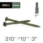 HILLMAN FASTENERS 48405 Schraube, 10 x 3, Grün
