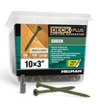 HILLMAN FASTENERS 48405 Schraube, 10 x 3, Grün