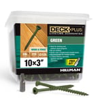 HILLMAN FASTENERS 48405 Schraube, 10 x 3, Grün