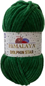 Himalaya Dolphin Star Simli Kadife El Örgü İpliği 100 Gr 92125 Simli Açık Gri