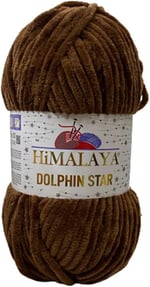 Himalaya Dolphin Star Simli Kadife El Örgü İpliği 100 Gr 92103 Simli Sarı