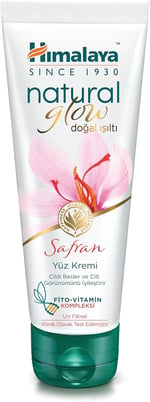 Himalaya Since 1930 Natural Glow Doğal Işıltı Yüz Kremi 50 gr, Safran, Niacinamide, Fito-Vitamin Kompleksi