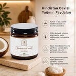Hindistan Cevizi Yağı 100 ml%100 Saf Soğuk Sıkım