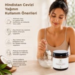 Hindistan Cevizi Yağı 100 ml%100 Saf Soğuk Sıkım