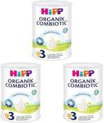 HiPP 3 Organik Combiotic Devam Sütü 350g 3lü paket