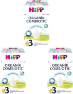 HiPP 3 Organik Combiotic Devam Sütü 600 G 3lü paket