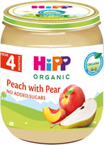 HiPP Organik Armutlu Şeftali Püresi 125 gr