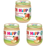 Hipp Organik Elma Püresi 125 Gr 1 Paket(1 X 125 G) 3lü paket