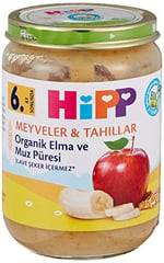 HiPP Organik Elma ve Muz Püresi 190 gr