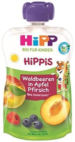 HiPP Organik Orman Meyveli Şeftalili Elma Püresi 100 gr